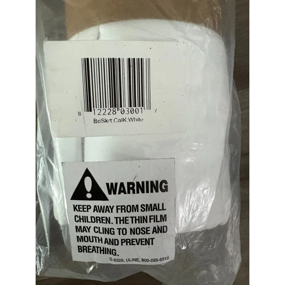 Bare Ultra Soft‎ Premium Microfiber Bed Skirt Cal King - White
